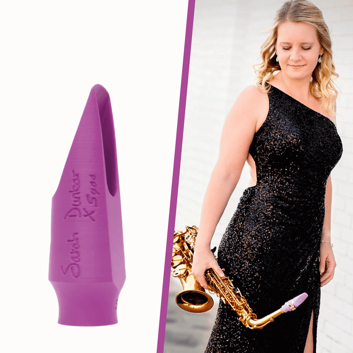 Boquilla para saxofón alto Signature - Sarah Dunbar