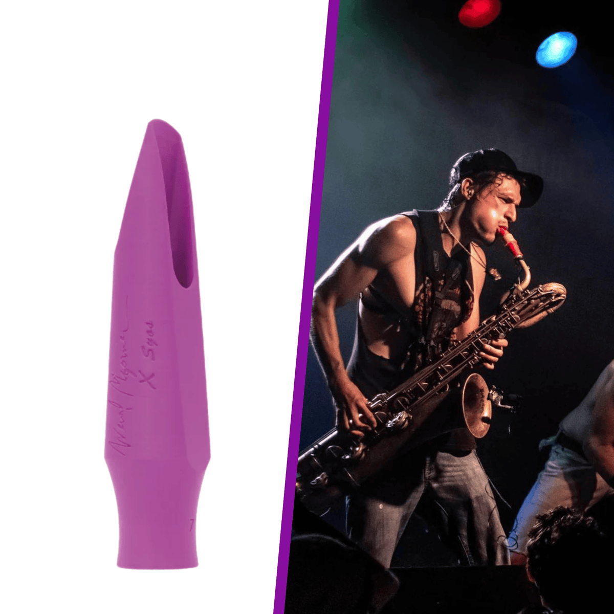 Baritone Signature Saxophone mouthpiece - Wenzl Mcgowen