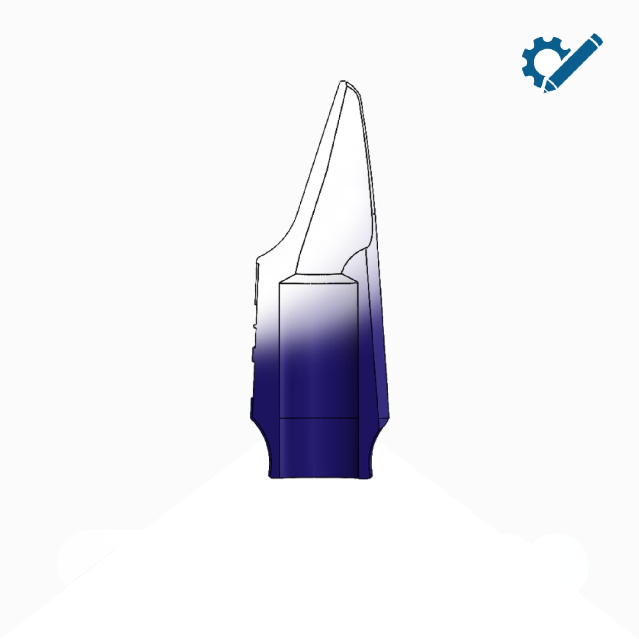 Soprano Custom Saxophone Mouthpiece