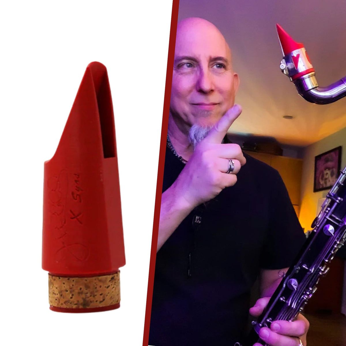 Bass Signature Mundstück für Klarinette - Jeff Coffin