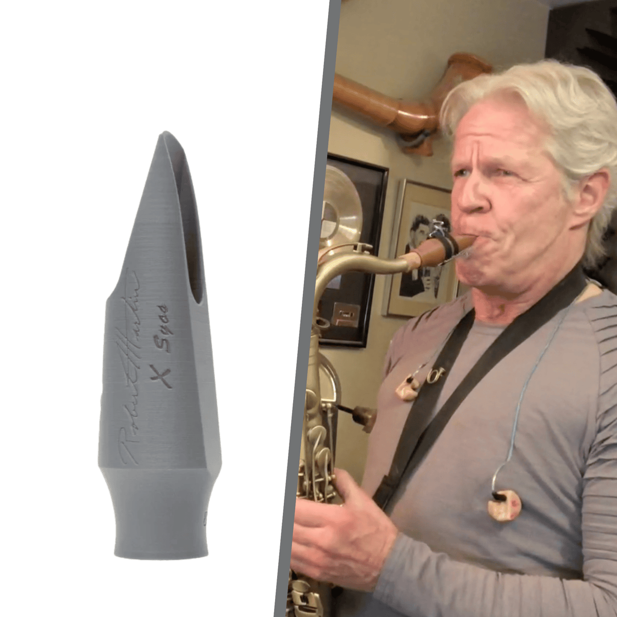 Boquilla para saxofón tenor Signature - Robert Martin