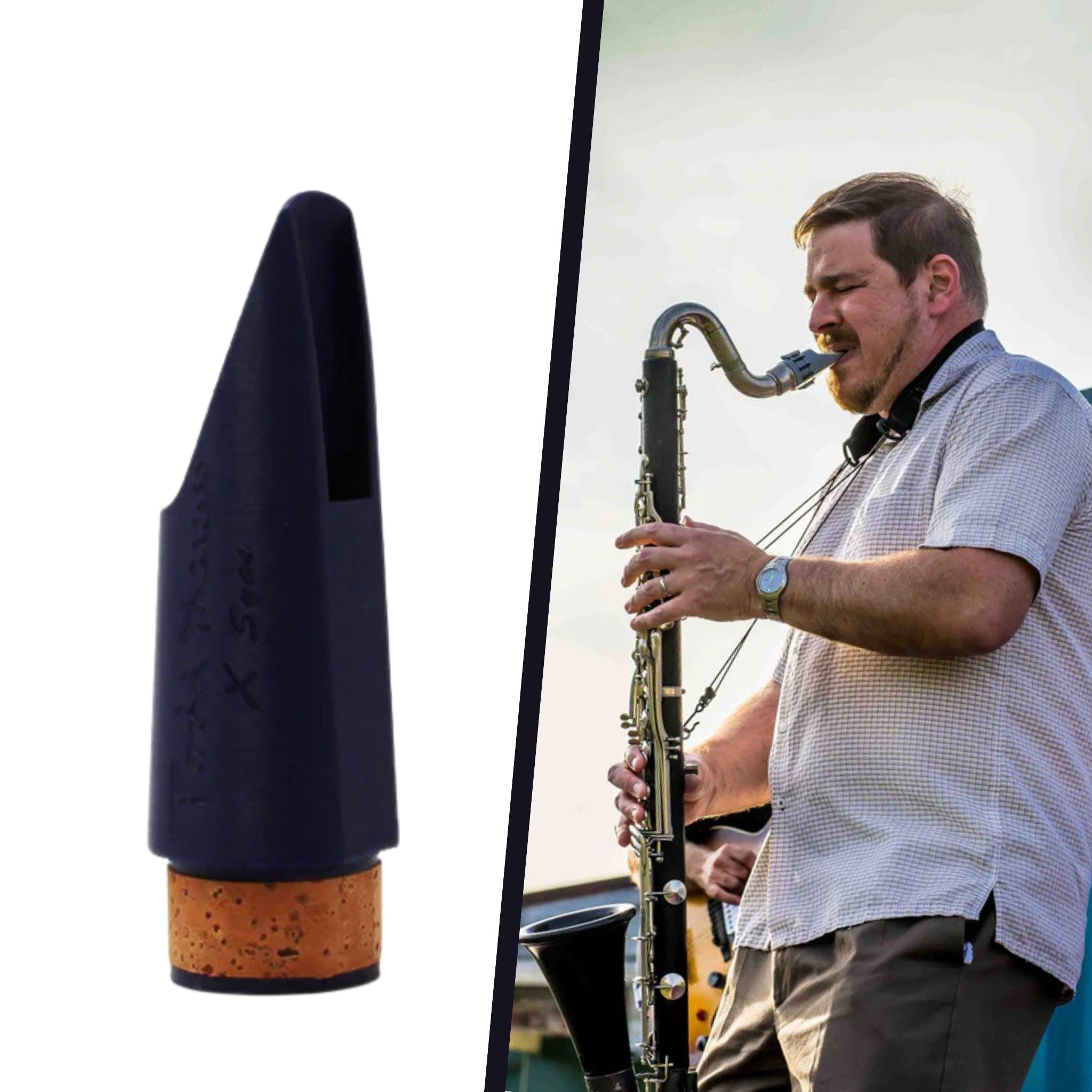 syos バスクラリネットマウスピース　todd marcusモデル Todd Marcus Bass Clarinet Mouthpiece - Syos