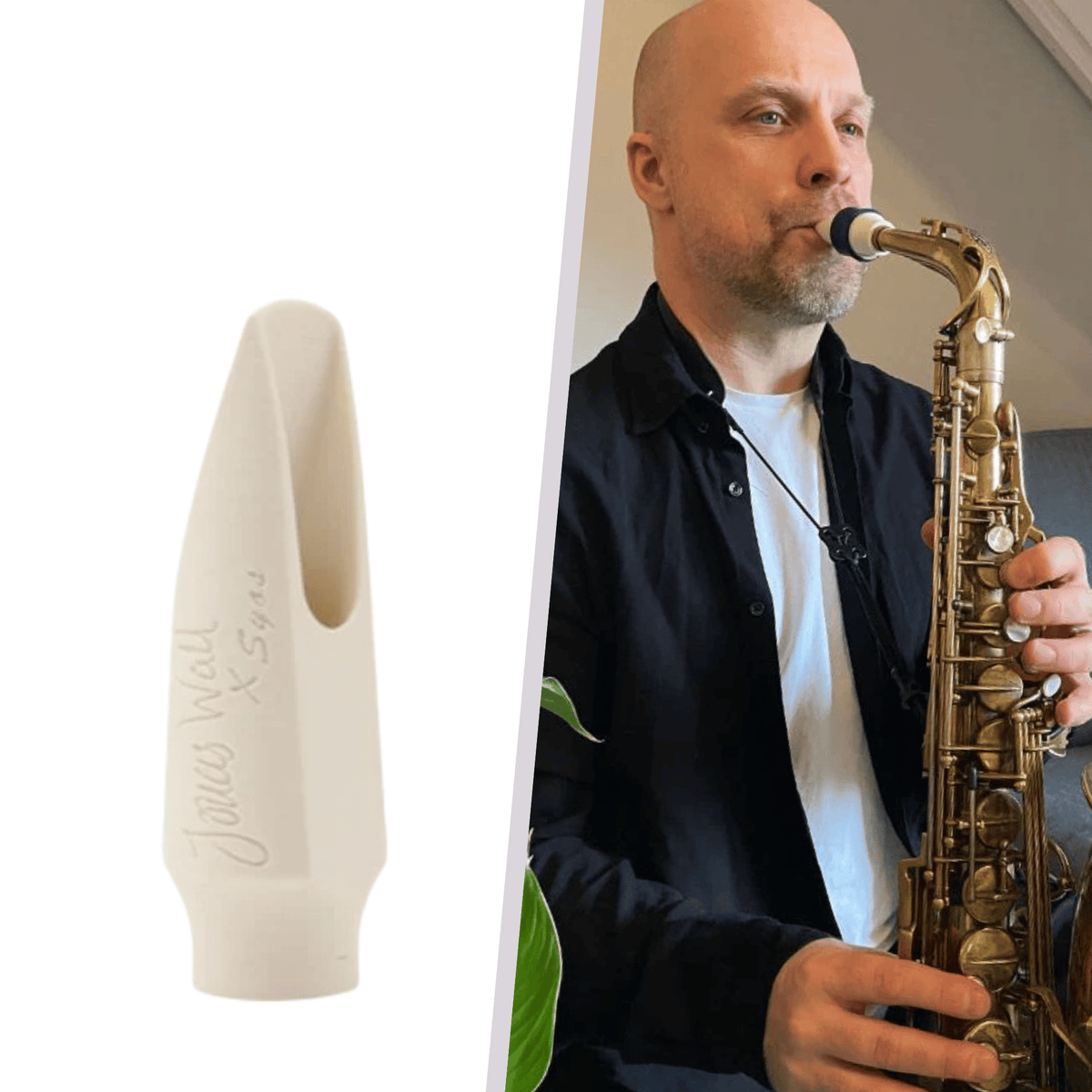 Boquilla para saxofón alto Signature - Jonas Wall