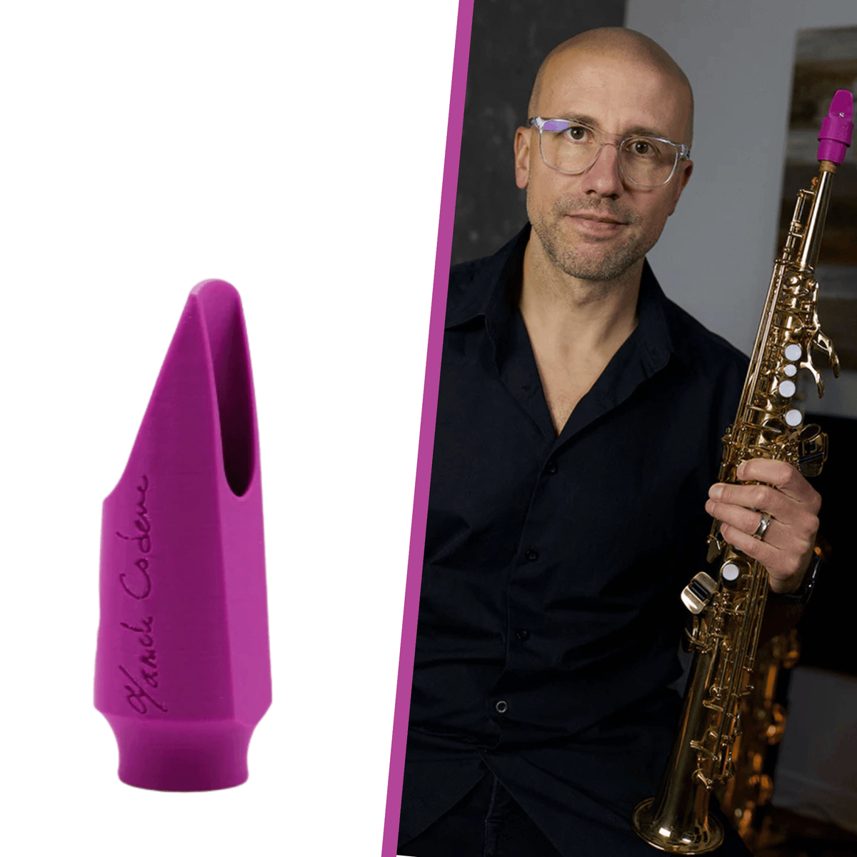 Boquilla para saxofón soprano Signature - Yanick Coderre