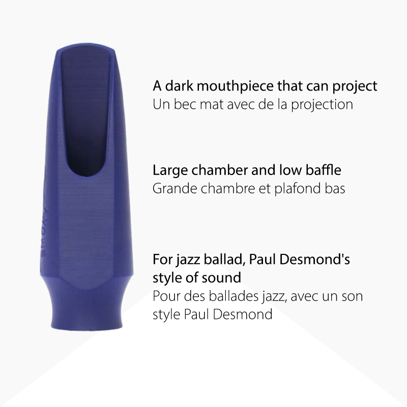 Alto Originals Saxophone mouthpiece - Smoky