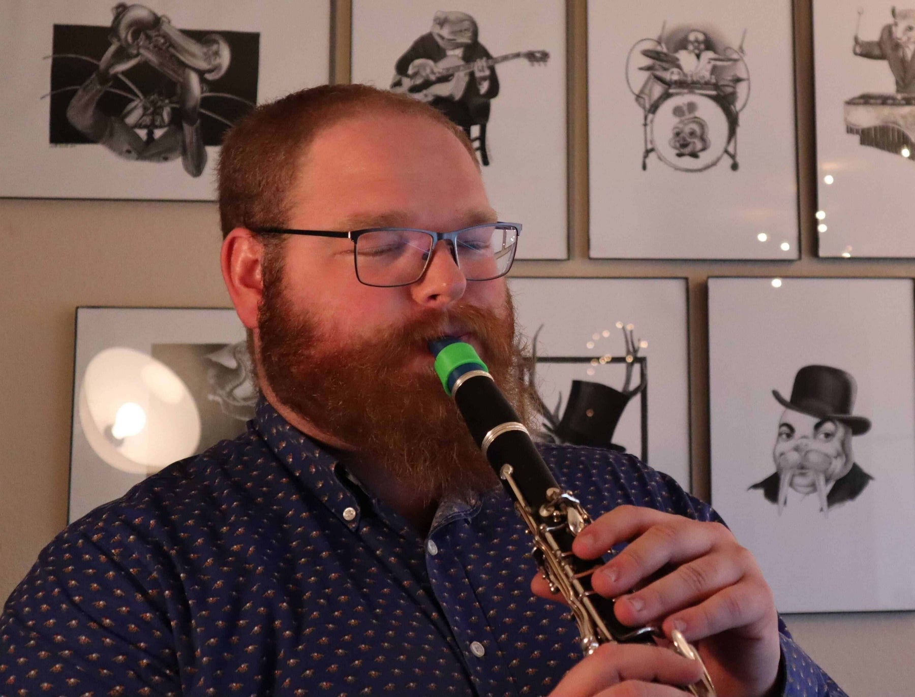 B-flat Signature Clarinet mouthpiece - Nick Brown by Syos - B-flat Signature Clarinet mouthpiece - Nick Brown