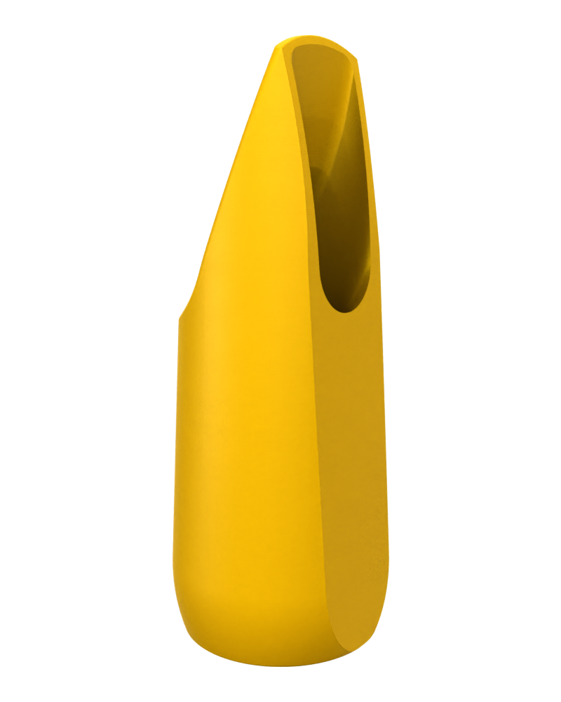 Soprano Custom Saxophone Mouthpiece by Syos - Mellow Yellow / No Design