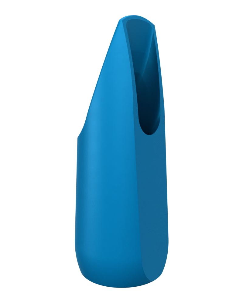 Soprano Custom Saxophone Mouthpiece by Syos - Sea Blue / No Design