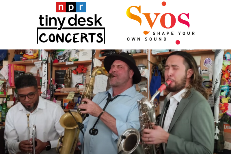 That Tiny Desk Tone You Loved? It Might Be Syos.