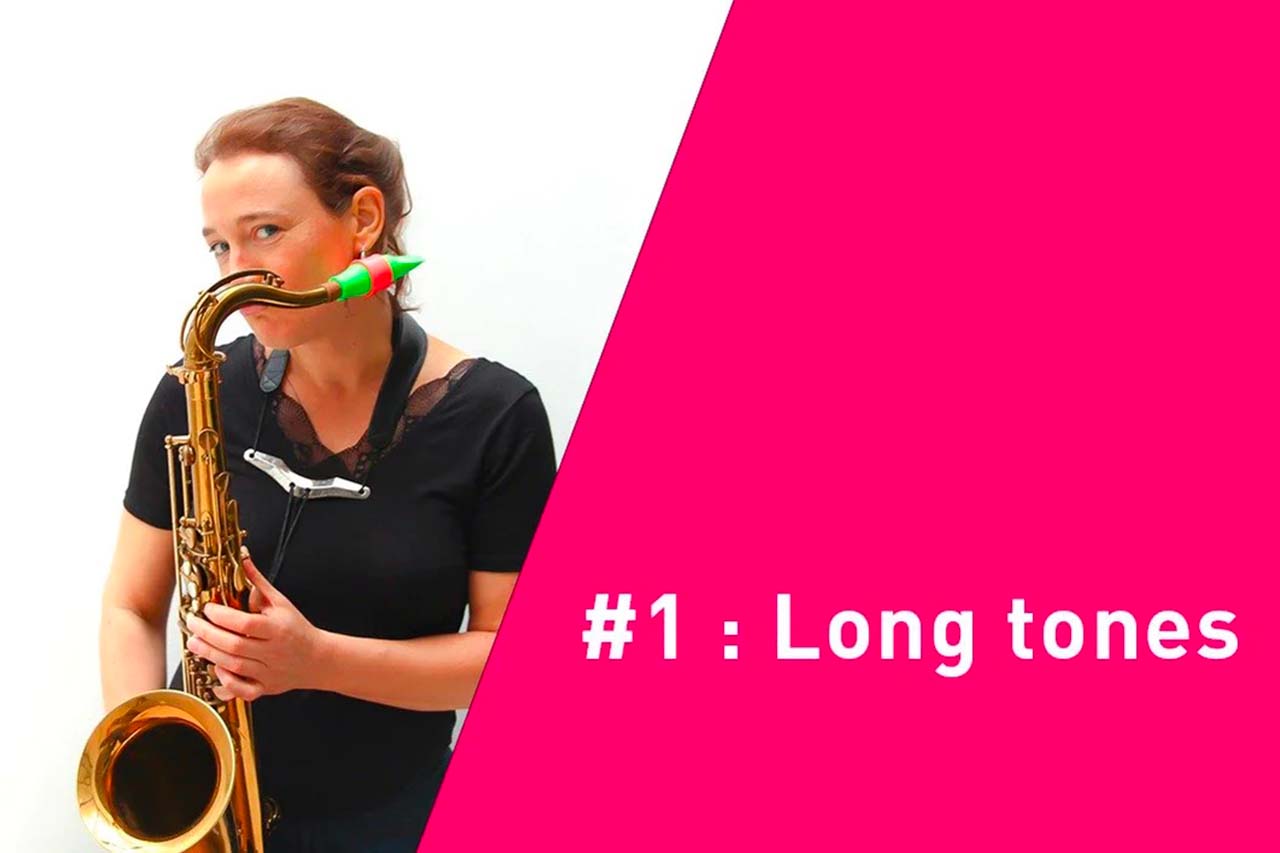 Saxophone sound practice #1: Long tones - Syos