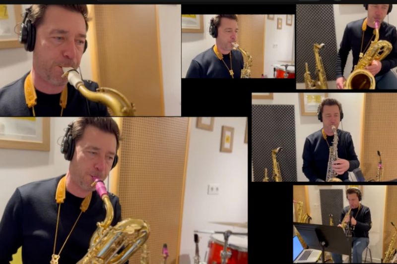 A One-Man Saxophone Section: Stéphane Colin Explores Syos on Every Horn