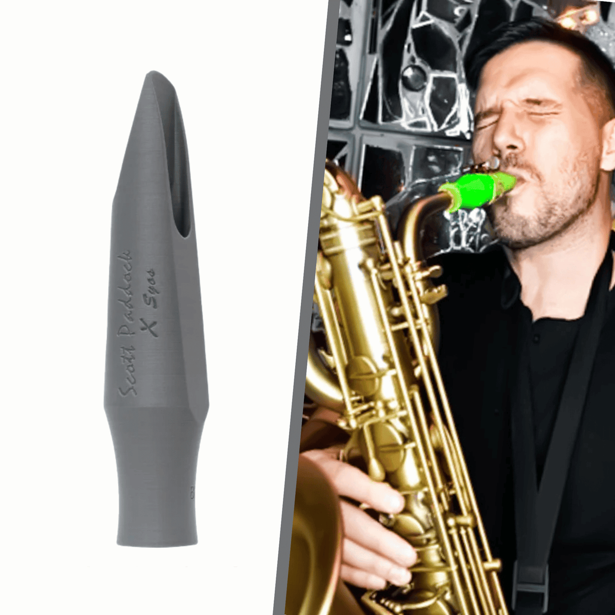 Scott Paddock's baritone mouthpiece by Syos