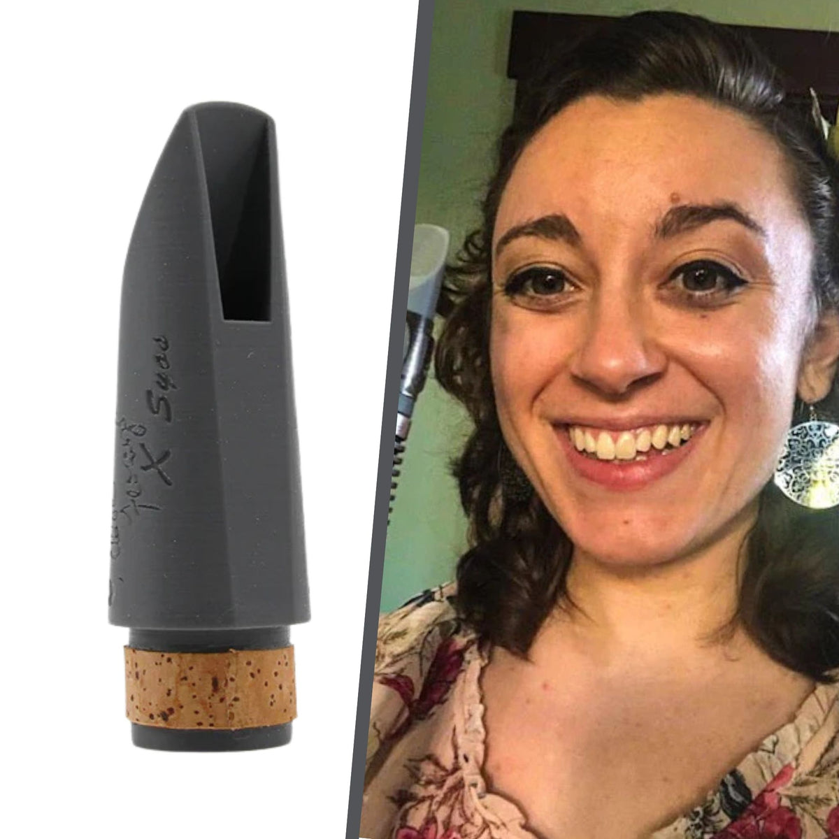 B-flat Signature Clarinet mouthpiece - Chloe Feoranzo