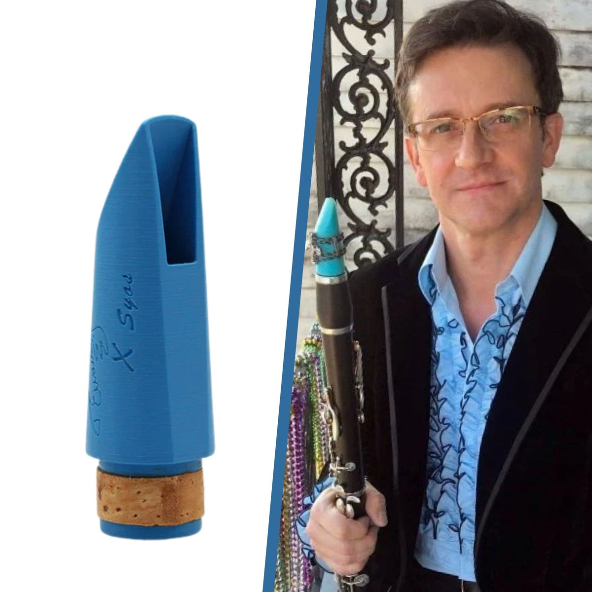 B-flat Signature Clarinet mouthpiece - James Evans