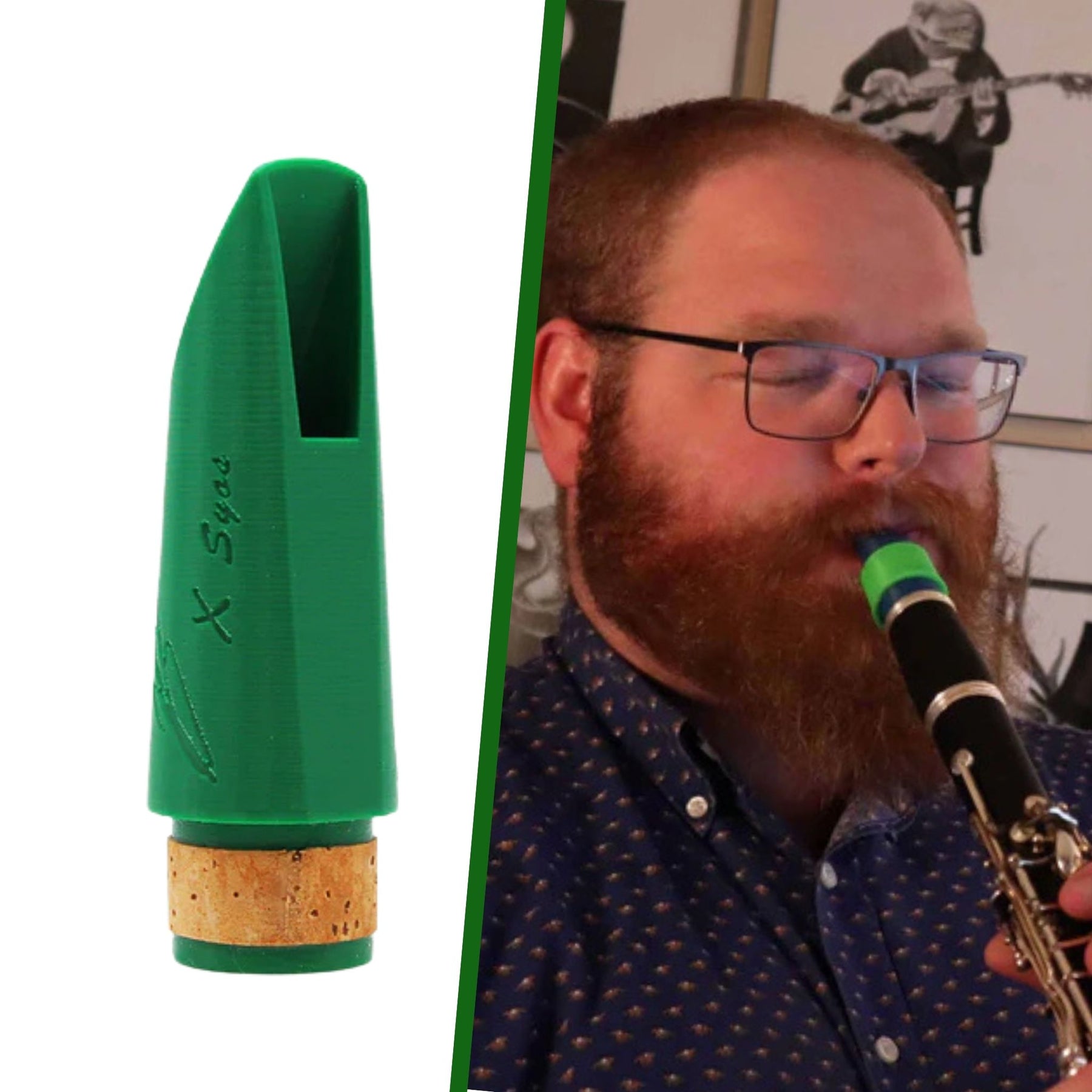 B-flat Signature Clarinet mouthpiece - Nick Brown