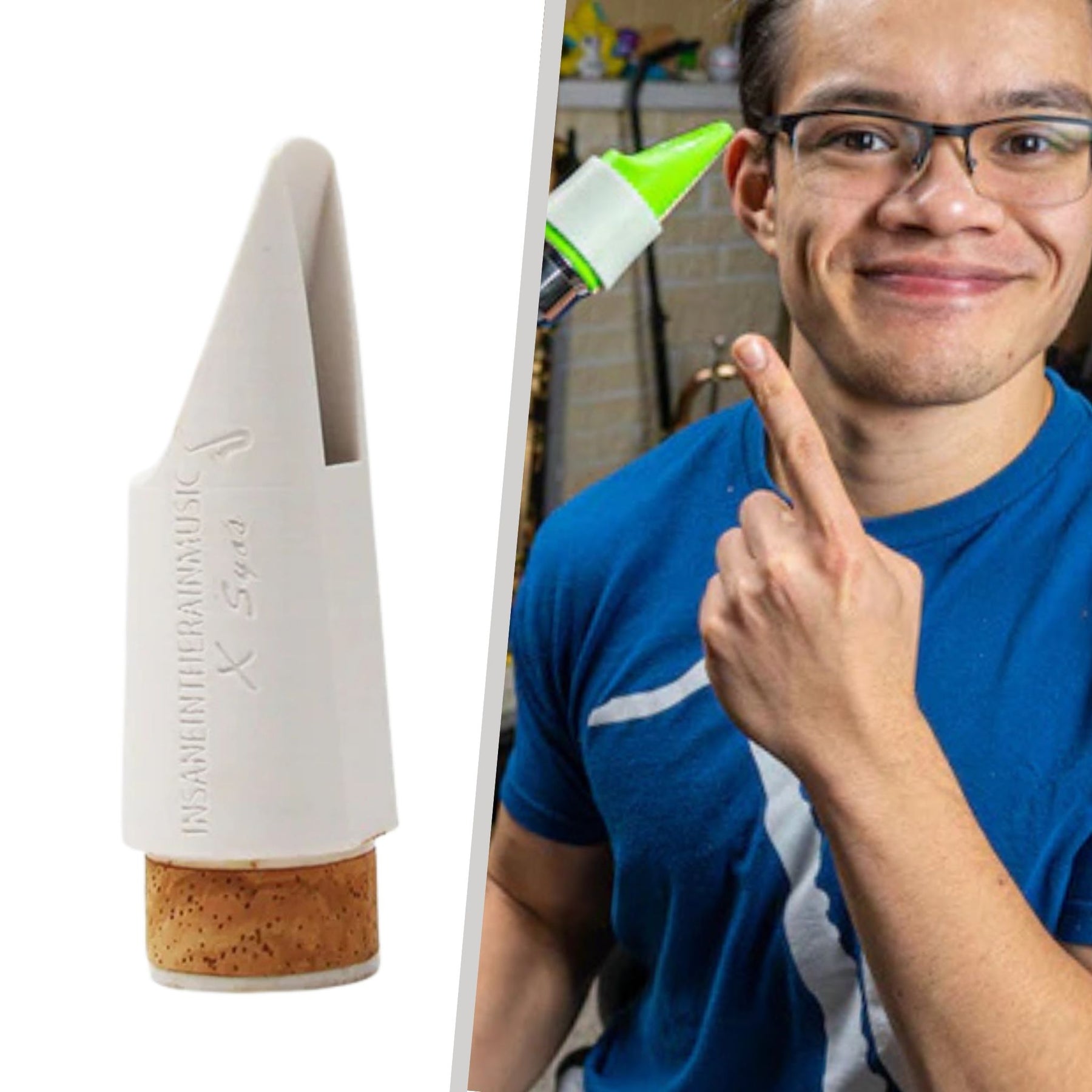 Bass Signature Clarinet mouthpiece - Insaneintherain