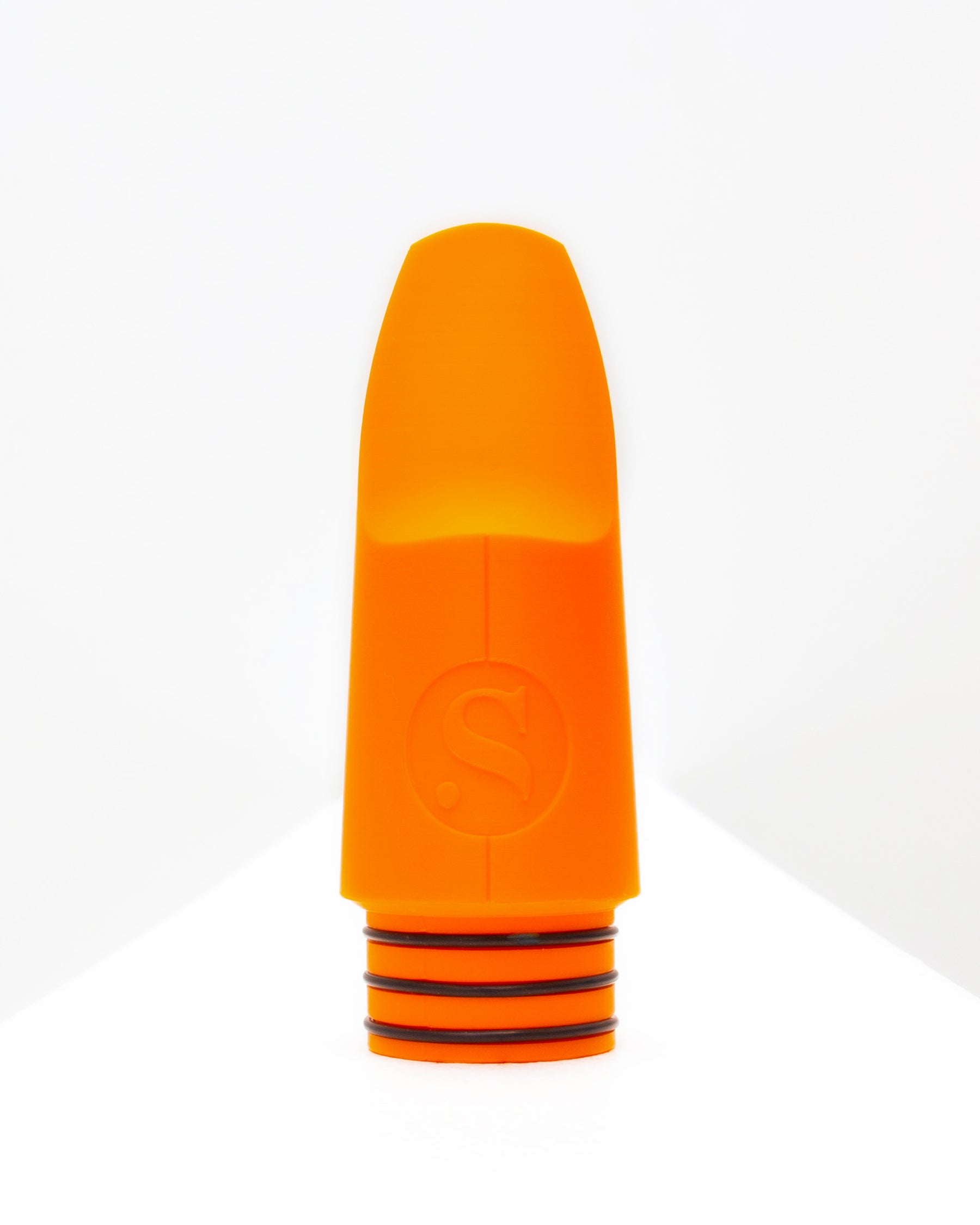 Bass Originals Clarinet mouthpiece - Smoky by Syos - 6 / Lava Orange