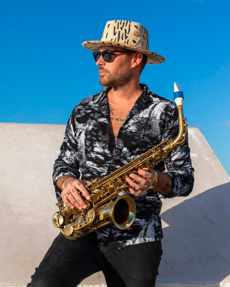 Garosa Bec Saxophone Embouchure de tête de flûte de saxophone alto