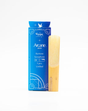 D'Addario La Voz Baritone Saxophone Reeds | Medium Hard | 5 D'Addario La Voz Baritone Saxophone Reeds | Medium Hard | 5