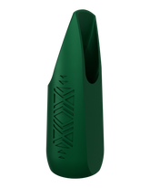 Boquilla para saxofón Soprano personalizada de Syos - Forest Green / Aztec