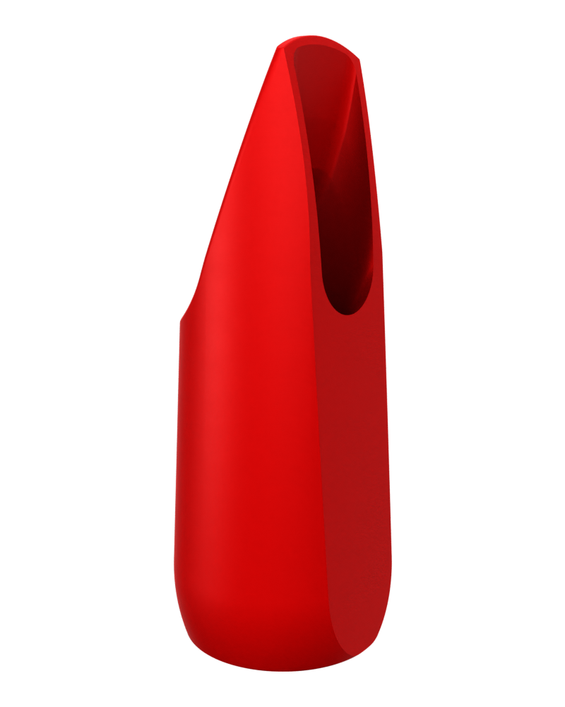 Soprano Custom Saxophone Mouthpiece by Syos - Carmine Red / No Design