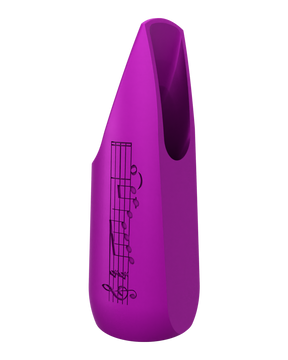 Soprano Custom Saxophone Mouthpiece by Syos - Mystic Purple / Lick
