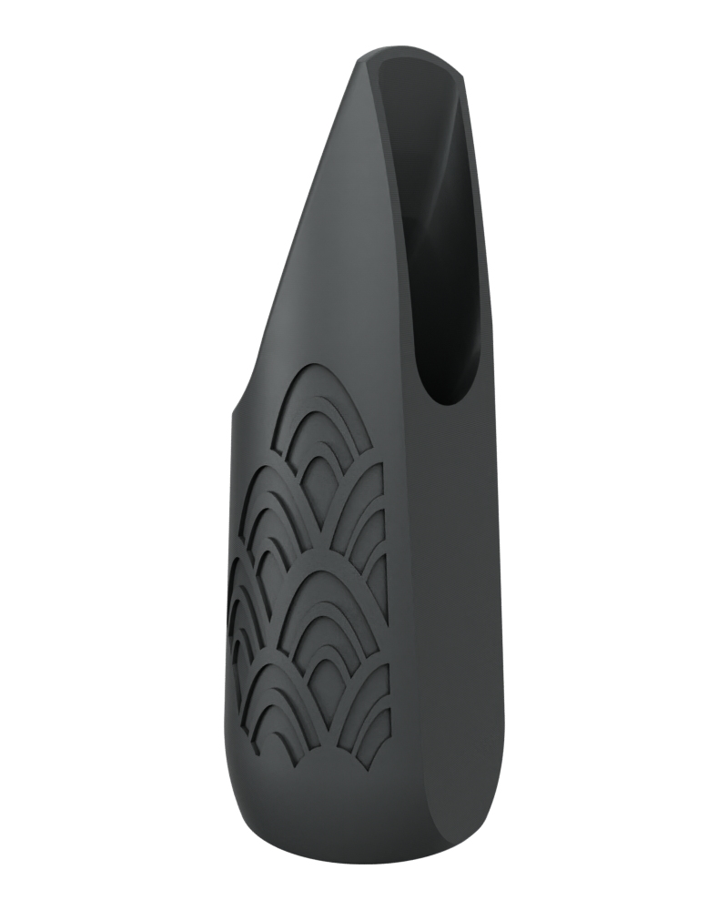 Soprano Custom Saxophone Mouthpiece by Syos - Anthracite Metal / Maui