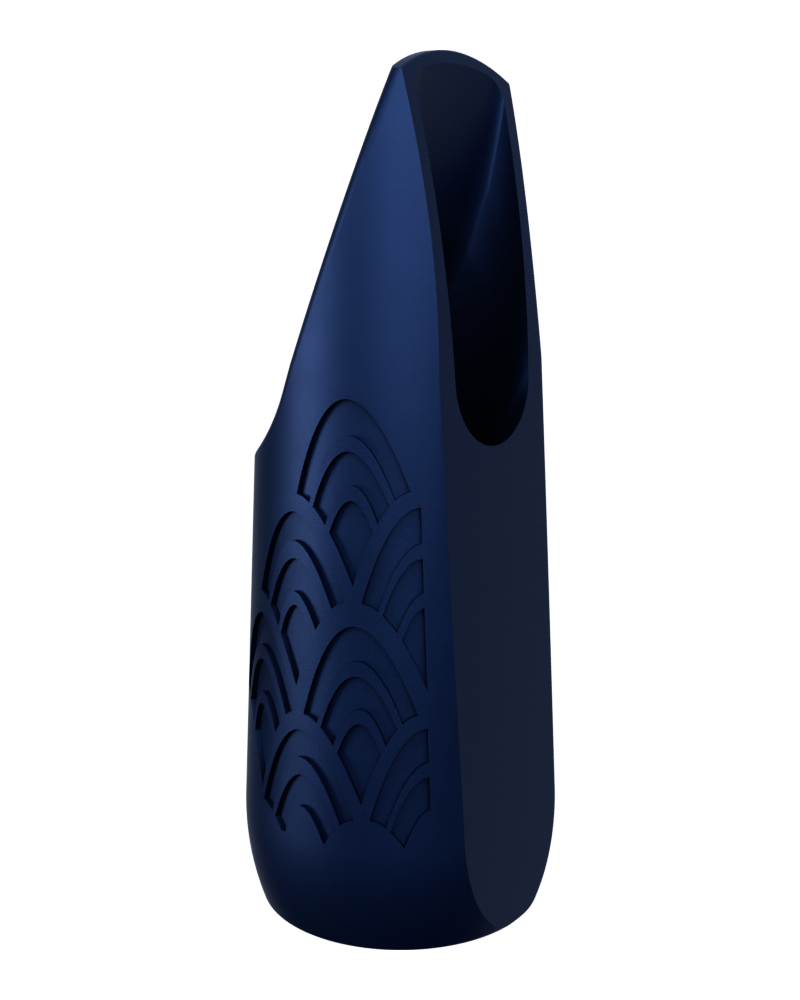 Soprano Custom Saxophone Mouthpiece by Syos - Phantom Blue / Maui