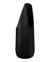 Soprano Custom Saxophone Mouthpiece by Syos - Pitch Black / Shark